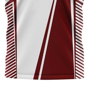 Camiseta de Fútbol para Hombre con Cuello en V, Manga Corta, Estampado Sublimado, Absorbe la Humedad, Corte Regular, para Adultos, Todas las Temporadas - Product Image 4