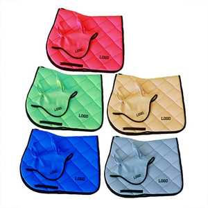 New 2026 High Quality Custom Dressage Leather Saddle Pad for Horse Riding <b>Equestrian</b> Equipment - Product Image 1