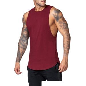 Men's Quick Dry Solid Compression Sleeveless Workout Tank <b>Top</b> Fitness Sport Running <b>Vest</b> for Gym Exercise Workout <b>Top</b> Clothing - Product Image 2