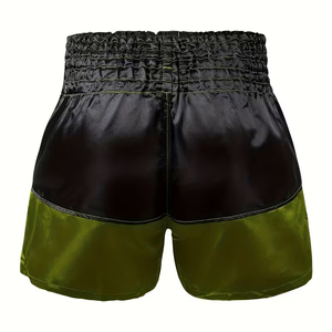 High-Performance Men's Boxing MMA <b>Grappling</b> Muay Thai <b>Shorts</b> Cotton Breathable Quick-Dry Elastic Waist Printed - Product Image 3