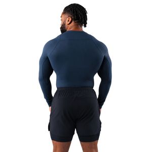 Men's Customizable Color Compression Long Sleeve Jersey Blank T-Shirt-Moisture <b>Wicking</b> Breathable Athletic Apparel Custom Logo - Product Image 6