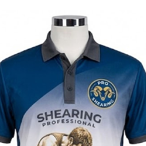 Custom Sheep <b>Shearing</b> Polo Shirt Oem Odm Premium Full Sublimation Lightweight Workwear Manufacturer - Product Image 3