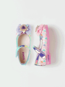 Zapatos de Vestir Estilo Coreano OZKIZ con Diseño de Estrella para Niñas de 2 a 7 Años, Primavera/Otoño, Moda Infantil al por Mayor - Product Image 1