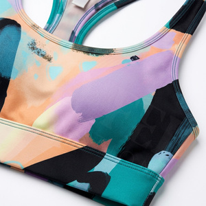 Plus Size High Support Racerback Sports <b>Bra</b> for Women Breathable <b>Stretch</b> Workout Gym Fitness Yoga Running High Performance <b>Bra</b> - Product Image 4