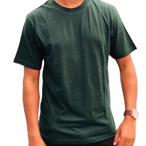 Recién llegado, camiseta personalizada sólida, camiseta de verano duradera de larga duración, Camiseta de algodón y poliéster, Camiseta holgada de gran tamaño para hombre - Product Image 1