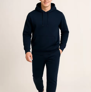 Conjunto deportivo transpirable y antibacteriano para hombre, para correr y hacer ejercicio, suministro de fábrica. - Product Image 1