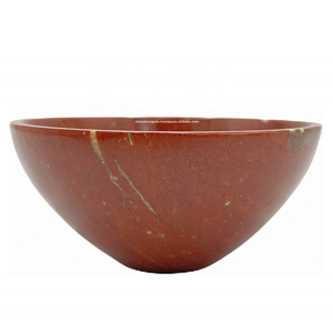 High quality Gemstone Material <b>red</b> jasper <b>Bowl</b> Product Stone <b>Bowl</b> Type Gemstone Crystal <b>Bowl</b> for Home Decoration Wholesaler - Product Image 1