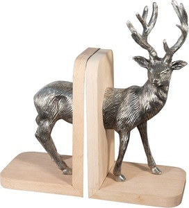 Premium Wooden Bookend Solid Wood Construction With Natural Grain Texture Strong And Durable Support Ideal For Holding <b>Books</b> - Product Image 4