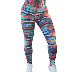 Leggings Deportivos de Alta Calidad para Mujer, Personalizados, Sin Costuras, Elásticos, Cómodos, Transpirables, de Cintura Alta, con Sujetador Deportivo - Product Image 1