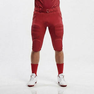 Hot Selling Breathable 100% Polyester Short Sleeve Printed Summer American Football Uniform Jersey & <b>Padded</b> <b>Pant</b> Set - Product Image 4