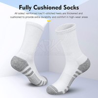 Chaussettes de sport de qualité supérieure en coton/polyester, chaussettes de sport antidérapantes, longues jusqu'au genou, pour la course à pied, nouveau stock