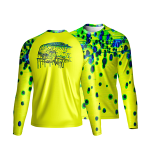 Camisa de Pesca Personalizada para Hombre, UPF 50, Impermeable, Transpirable, Manga Larga, para Caza al Aire Libre, Poliéster y Elastano, Secado Rápido, Ropa Deportiva - Product Image 5