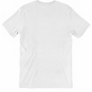 T-shirt décontracté à manches courtes et col rond, imprimé graphique manuel avec lettres grecques, motif Sigma Gamma Rho, blanc, bleu roi et or, pour fraternité - Product Image 2