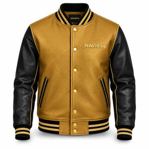 Custom Chenille Patches Reversible Windproof Eco-Friendly Varsity <b>Jacket</b> Outdoor Winter Unisex Vintage Street Wear <b>Jackets</b> - Product Image 6