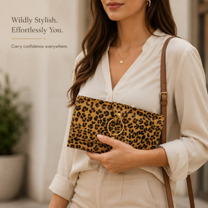 Genuine Leather Leopard Print Clutch <b>Wallet</b> for Women RFID <b>Long</b> <b>Wallet</b> Zip Coin Purse Card Holder Fashion Travel Organizer Gift - Product Image 3