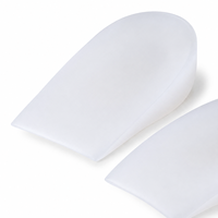 Semelles rehausseuses en TPE blanc souple, absorbant les chocs, pour chaussures de marche et usage quotidien – Vente chaude