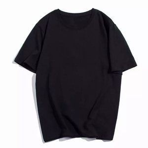 T-shirt décontracté pour homme en gros, confort premium, col rond, manches courtes, logo personnalisé, mélange coton/polyester, séchage rapide - Product Image 1