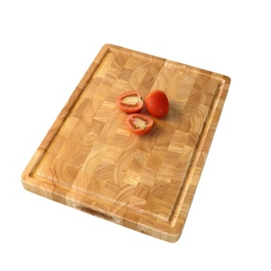 Planche à découper en bois d'acacia au design moderne, planche à découper à carreaux, planche à découper pour la viande et le fromage, prix raisonnable - Product Image 3