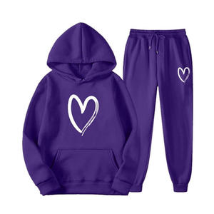 Custom 100% Cotton Blank Heavyweight <b>Baggy</b> Fleece Tracksuit for <b>Men</b> Hoodie and Sweatpants <b>Jogger</b> Sets Sweatsuits Manufacturer - Product Image 3
