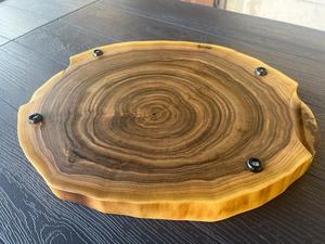 Tabla de Cortar de Madera de Acacia Hecha a Mano, Duradera y Apta para Lavavajillas, para Preparación de Alimentos en el Hogar y Restaurantes - Product Image 3