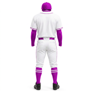 Uniforme de Béisbol de Color Sólido de Alta Calidad, Último Diseño, Nuevo Estilo, Uniforme de Béisbol de Primera Calidad - Product Image 6