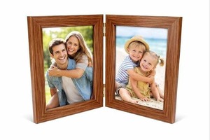 Cadre photo en bois de qualité supérieure, fait main, décoratif, pour afficher des photos de mariage, de famille et pour offrir en cadeau, en vente - Product Image 3
