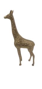Fabricante de lujo moderno hogar decorativo plata aluminio Metal jirafa Mesa escultura elegante Animal decoración mesas resina - Product Image 3