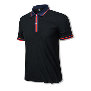 Camisetas Polo Personalizadas al por Mayor, 100% Algodón Piqué, Manga Corta, Antiarrugas, Camisetas Polo para Hombre con Logotipo de Marca, Camisetas Polo de Golf para Hombre - Product Image 3