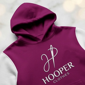 Sweat à capuche pour homme Hooper, tendance, durable, blanc-violet, respirant, séchage rapide, impression par sublimation - Product Image 1