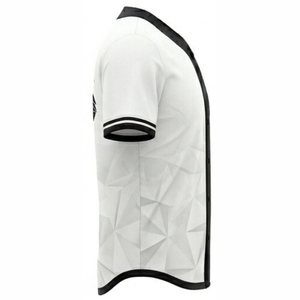 Maillot de baseball personnalisé à rayures sublimées, faible MOQ, 100 % polyester, séchage rapide, vêtements de sport, nom/numéro personnalisés - Product Image 3