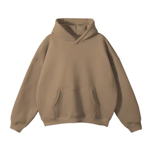 เสื้อฮู้ดดี้ผ้าฝ้ายหนานุ่มแบบ OEM พร้อมดีไซน์ปลายแขนริบบิ้น สำหรับชุดลำลองสไตล์คนเมือง - Product Image 2