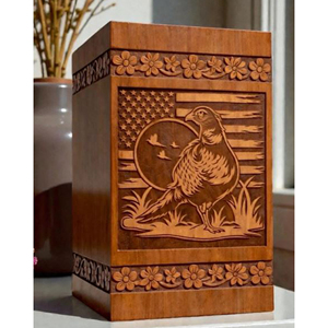 Handmade Wooden Halloween Cremation Urn Spooky <b>Memorial</b> urn <b>Memorial</b> <b>Keepsake</b> urn by AYAANS - Product Image 5
