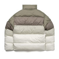 Blouson matelassé léger et respirant à capuche pour homme, rembourré en polyester, avec fermeture éclair, grande taille, décontracté, hiver