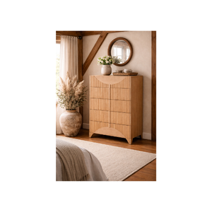 Collection HAVASU, meubles de chambre à coucher au design rustique et traditionnel, armoire haute multifonctionnelle de haute qualité, fournisseur du Vietnam - Product Image 1