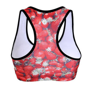 เสื้อชั้นในกีฬาแบบเปิดคุณภาพสูง ระบายอากาศได้ดี น้ำหนักเบา ซัพพอร์ตสูง สำหรับออกกำลังกาย ไซส์ใหญ่พิเศษ ขายส่ง ร้านบูติก เซ็กซี่ ทันสมัย  แบบซับลิเมชั่น - Product Image 4