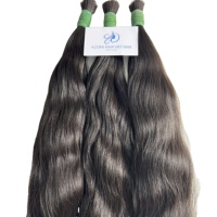 Lots de Cheveux Humains Naturels Vietnamiens Vierge Remy Grade A Double Drawn en Gros AZURA HAIR 100gr Ondulations Variées Afro