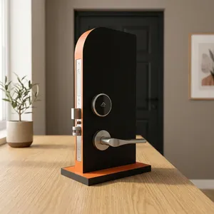 ระบบควบคุมการเข้าออกด้วยคีย์การ์ดอิเล็กทรอนิกส์แบบสมาร์ท RFID สแตนเลส รุ่น SPLIT RFID LOCK ของ TES Hotel Split Lock สำหรับโรงแรม - Product Image 6