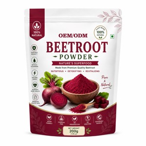 OEM/ODM Polvo de Remolacha 100% Puro 200g, Polvo de Raíz de Remolacha Natural Premium para Smoothies, Jugos, Repostería y Nutrición Diaria - Product Image 1