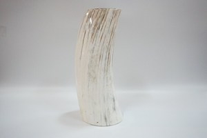 Porte-plantes artisanal en corne, artisanat naturel, récipient rustique pour la décoration de la maison - Product Image 2