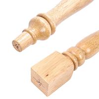 Pieds de table carrés en bois pour décor à la maison remplacement de meubles tournés pour tables bancs Tables basses supports de télévision