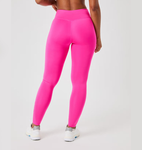 Women Solid Seamless Reversible 1-Piece High Waist Tummy Control Leggings Sports Bra Breathable Quick Dry Active Stretch - Product Image 5