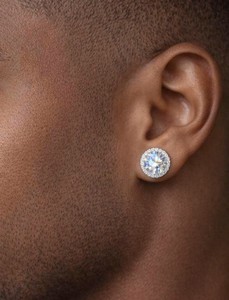 GRA Certification Luxury Diamond Moissanite <b>Earrings</b> 925 Sterling <b>Silver</b> VVS Moissanite Diamond <b>Stud</b> <b>Earring</b> for Women - Product Image 6