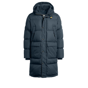 Wholesale <b>Men's</b> Winter Bubble Parka Puffer Jacket Zipper Hooded Custom Logo Fashion Windproof Thick Quilted <b>Long</b> <b>Coats</b> - Product Image 1