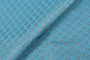 Tissu en brocart floral de designer, finition douce et lisse, pour robe de mode, tenue de mariage et usage intérieur - Product Image 4