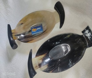 ชามเขาควายหรือแตรวัวแกะสลักด้วยมือมีให้เลือกทุกขนาด - Product Image 4