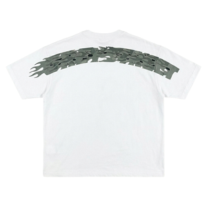 T-shirt imprimé tendance pour homme, style vintage sombre, coupe ample, manches courtes, tricoté, confortable, idéal pour l'été - Product Image 4