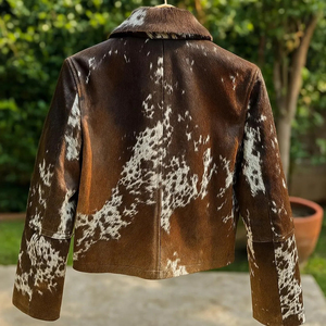 Vestes en cuir véritable à poils, très tendance, pour femmes, vente en gros, fabricant, personnalisation du design, vestes en cuir véritable - Product Image 2