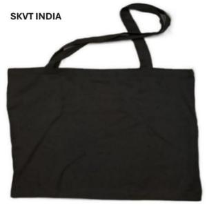 Sac fourre-tout promotionnel en coton biologique écologique avec logo imprimé personnalisé, fermeture à glissière et bouton, style tendance, sac de shopping - Product Image 4