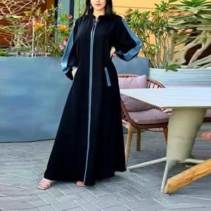 Wholesale Traditional Naqab Muslim Clothing Accessories Hot Sale New Model Best Color Ladies Abaya - Product Image 1
