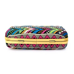 Nouveauté : Pochette de soirée pour femme imprimée zig-zag, sac à main Sagun, cadeau de retour avec bandoulière chaîne détachable - Product Image 2